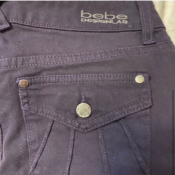 Bebe indigo purple skinny jeans - Picture 5 of 5
